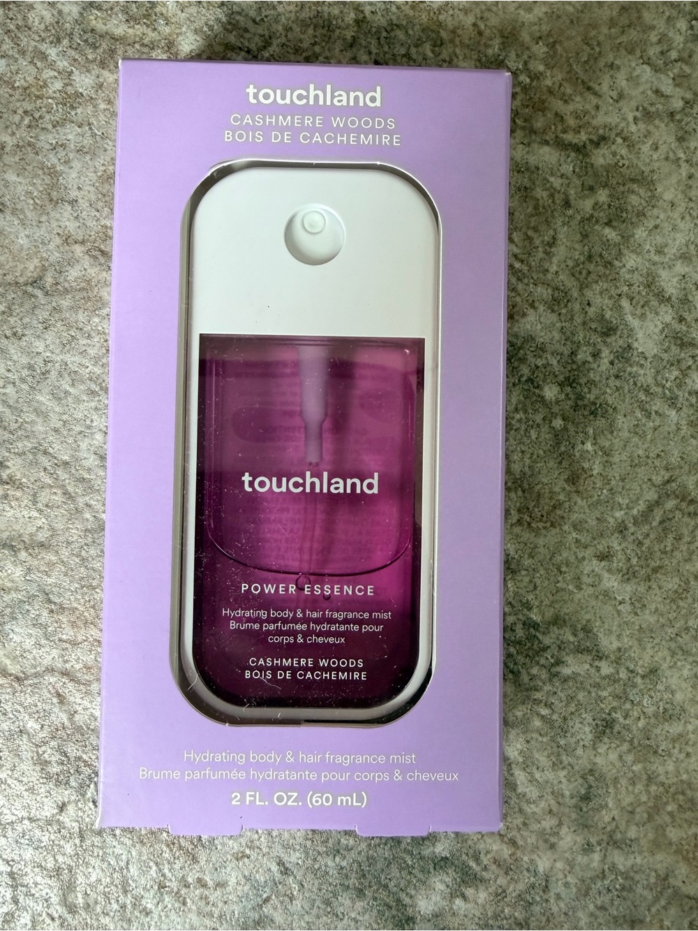 Touchland Power Essence- Cashmere Woods Hydrating Body & Hair Mist
